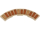 Part No: 27507pb19 Name: Tile, Round Corner 4 x 4 Macaroni with Dark Orange and Medium Nougat Bricks / Rectangles Pattern Part No: 27507pb19 Name: Tile, Round Corner 4 x 4 Macaroni with Dark Orange and Medium Nougat Bricks / Rectangles Pattern