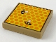 Lot ID: 293285356  Part No: 3068pb1489  Name: Tile 2 x 2 with Beehive Frame and 2 Bees Pattern