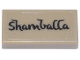 Part No: 3069pb1302  Name: Tile 1 x 2 with Black 'Shamballa' Pattern (Sticker) - Set 76218