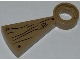 Part No: 40243pb003  Name: Stairs Spiral Step with Wood Grain, Small Knot and 3 Screws Pattern (Sticker) - Set 79103