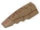 Part No: 41748pb038  Name: Wedge 6 x 2 Left with Bricks and Hieroglyphs Pattern