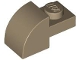 Lego part: Slope, Curved 2 x 1 with Recessed Stud