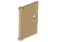 Part No: 60614  Name: Door 1 x 2 x 3 with Vertical Handle, Mold for Tabless Frames