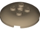 Lot ID: 338737027  Part No: 65138  Name: Brick, Round 4 x 4 x 2/3 Dome Top with Hole