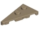 Lego part: Wedge, Plate 4 x 2 Left, Pointed