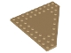 Part No: 92584  Name: Wedge, Plate 10 x 10 Cut Corner with no Studs in Center