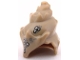 Part No: 96223pb01  Name: Minifigure, Headgear Head Top, Conch Shell with Marine Growth Pattern