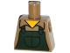 Part No: 973pb2004  Name: Torso Simpsons Shirt with Dark Green Overalls Pattern