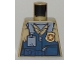 Lot ID: 399623498  Part No: 973pb2918  Name: Torso Town Police Flight Suit with Name Tag and Gold Badge Pattern