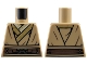Part No: 973pb5635 Name: Torso SW Jedi Robe with Gold Ornaments, Dark Brown Belt with Silver Buckle, Tan Undershirt Pattern Part No: 973pb5635 Name: Torso SW Jedi Robe with Gold Ornaments, Dark Brown Belt with Silver Buckle, Tan Undershirt Pattern