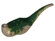 Part No: 98165c01pb11  Name: Dinosaur Body Raptor with Dark Green Top and Olive Green Markings Pattern