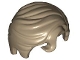 Part No: 98726 Name: Minifigure, Hair Swept Right with Front Curl Part No: 98726 Name: Minifigure, Hair Swept Right with Front Curl