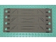 Part No: x1837px1  Name: Cloth Vehicle Roof with Sectioned Panels Pattern, 4 Holes each Side