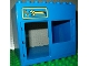 Part No: 2204pb01  Name: Duplo Building 6 x 8 x 6 with Front Door and Window and Rear Double Door Openings with Wrench and Nuts Pattern