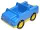 Part No: 2218c01  Name: Duplo Car with 2 x 2 Studs and Yellow Base