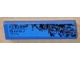 Part No: 2431pb0302R  Name: Tile 1 x 4 with 'adrift' Bottom Half Pattern Model Right Side (Sticker) - Set 8151