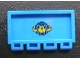 Part No: 2873pb11  Name: Hinge Train Gate 2 x 4 with Box and Arrows and Globe Pattern (Sticker) - Set 4555