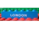 Part No: 3009pb090  Name: Brick 1 x 6 with White 'LONDON' Pattern