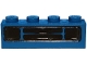Part No: 3010pb036d  Name: Brick 1 x 4 with Car Grille Black Pattern (Debossed Print)