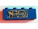 Part No: 3010pb054  Name: Brick 1 x 4 with White Norton Logo Pattern (Sticker) - Set 393-1