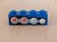 Part No: 3010pb057L  Name: Brick 1 x 4 with Four Truck Taillights Left Pattern (Sticker) - Set 8462