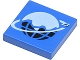 Part No: 3068p61  Name: Tile 2 x 2 with Ice Planet 2002 Logo, Globe with Ice Pattern
