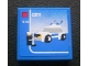 Part No: 3068pb0320  Name: Tile 2 x 2 with Lego Police Car and 'CITY' and '5-12' Set Box Pattern (Sticker) - Set 3221