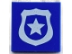 Lot ID: 246753395  Part No: 3068pb1153  Name: Tile 2 x 2 with White Police Badge with Star Pattern
