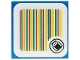 Part No: 3068pb2341  Name: Tile 2 x 2 with Super Mario Scanner Code Dorrie Pattern (Sticker) - Set 71432
