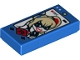 Part No: 3069pb0602  Name: Tile 1 x 2 with Cell Phone / Smartphone Screen and Harley Quinn Pattern