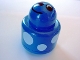Part No: 31005pb08  Name: Primo Brick, Round Rattle 1 x 1 with Spots and Smiling Face Pattern