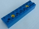 Part No: 31036c02  Name: Duplo, Toolo Brick 2 x 8 with 2 Screws (positions 2 and 6)