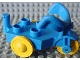 Part No: 31189c01  Name: Duplo Tricycle with 4 Studs and Yellow Wheels