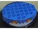 Part No: 31209px1  Name: Duplo Base 8 x 6 with Round Bottom and Fish Pattern