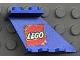 Part No: 3479pb02  Name: Tail 4 x 2 x 2 with Lego Logo Pattern on both Sides (Stickers) - Sets 455-1 / 657-1