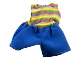 Part No: 40270  Name: Duplo, Doll Cloth Pants Plain with Rainbow Top