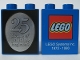 Lot ID: 363770339  Part No: 4066pb025  Name: Duplo, Brick 1 x 2 x 2 with 25 Years Of Building Imaginations Pattern