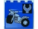 Part No: 4215bpx26  Name: Panel 1 x 4 x 3 - Hollow Studs with Motorcycle and Wrench Pattern