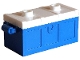 Part No: 4738ac06  Name: Container, Treasure Chest with Slots in Back and White Flat Lid (4738a / 80835)