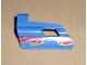 Part No: 47712pb02  Name: Technic, Panel Fairing #24 Small Short, Small Hole, Side B with Flame Pattern (Sticker) - Set 8646