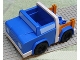 Lot ID: 147227628  Part No: 48033c01  Name: Duplo Truck Pickup with White Bumpers and Earth Orange Bed Sides (7331)