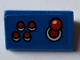Part No: 85984pb196  Name: Slope 30 1 x 2 x 2/3 with 4 Red Buttons and Joystick Pattern (Sticker) - Set 75827