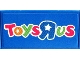 Part No: 87079pb0084  Name: Tile 2 x 4 with Toys "R" Us Logo Pattern (Sticker) - Set 7848