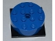 Part No: 87081c01  Name: Turntable 4 x 4 x 1 1/3 with Black Square Base, Locking (87081 / 61485)