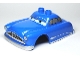 Lot ID: 394193482  Part No: 88767pb01  Name: Duplo Car Body 2 Top Studs with Cars Doc Hudson Hornet Pattern
