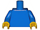 Minifig Torso with Arms and Yellow Hands