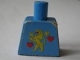 Lot ID: 403758080  Part No: 973pb0152  Name: Torso Castle Guard Lion Standing Yellow and 2 Red Hearts Pattern (Sticker)
