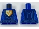 Part No: 973pb2752 Name: Torso Nexo Knights Armor with Blue Circuitry, Dark Blue Center Panel, Falcon Symbol on Pentagonal Shield Pattern Part No: 973pb2752 Name: Torso Nexo Knights Armor with Blue Circuitry, Dark Blue Center Panel, Falcon Symbol on Pentagonal Shield Pattern
