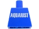 Part No: 973pb5906  Name: Torso with White 'AQUARIST' Pattern