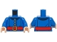 Part No: 973pb6384c01 Name: Torso Jacket with Gold Buttons, Red Belt with Buckle, Dark Blue Collar Pattern / Blue Arms / Light Nougat Hands Part No: 973pb6384c01 Name: Torso Jacket with Gold Buttons, Red Belt with Buckle, Dark Blue Collar Pattern / Blue Arms / Light Nougat Hands